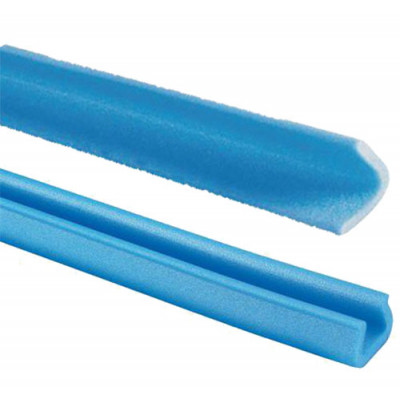 Profiles mousse bleu forme u ep 30 a 40 long 2000