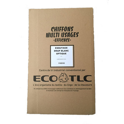 Chiffons 118510 drap blanc optique