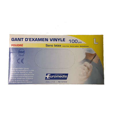 Gant jetable vinyle p t7