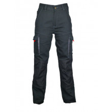 Pantalon typhon+ noir gris t60
