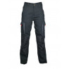 Pantalon typhon+ noir gris t60