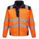 Softshell hv T402 orange marine M