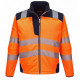 Softshell hv T402 orange marine XL