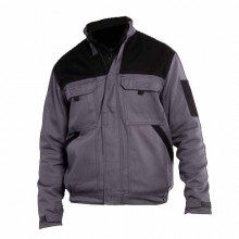 Blouson typhon gris noir t5