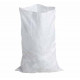 Sac à gravat PP tissé blanc avec sache 55x95