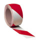Ruban de Balisage 50x100 Rouge Blanc