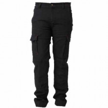 Espace Emballage Pantalon de travail Jean Noir Poches Genoux