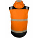 Espace Emballage Blouson HV Vuelto Orange Noir
