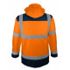 Espace Emballage Parka Haute Visibilité HV 4 en 1 Orange PIAMO