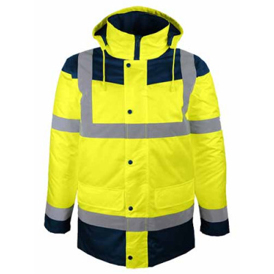 Espace Emballage Parka haute visibilité jaune PALEMRE de la marque SINGER