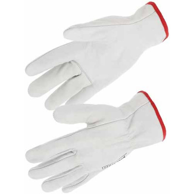 Espace Emballage Gant cuir tout fleur bovin 50F