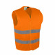 Espace Emballage Gilet haute visibilité Orange GILO