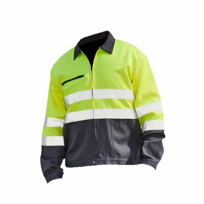 Espace Emballage Blouson haute visibilité Gris Jaune