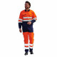 Espace Emballage Blouson haute visibilité Marine Orange