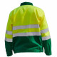 Espace Emballage Blouson haute visibilité Vert Jaune