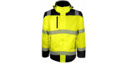 Espace Emballage Blouson Haute Vsibilité 2 en 1 VUELTA Jaune Noir