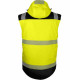 Espace Emballage Blouson Haute Vsibilité 2 en 1 VUELTA Jaune Noir