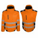Espace Emballage Blouson Haute Visibilité 2 en 1 BRAVO Orange