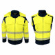 Espace Emballage Veste Softshell HV 2 en 1 VILNA Jaune