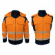 Espace Emballage Veste Softshell HV 2 en 1 VILNO Orange
