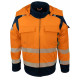Espace Emballage Veste Softshell HV 2 en 1 VILNO Orange