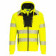 Espace Emballage Sweat à capuche zippé Haute Visibilité DX484