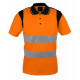 Espace Emballage Polo haute visibilite PAULO Orange