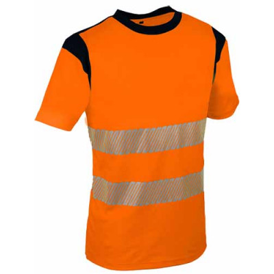 Espace Emballage T-shirt Haute Visibilité Orange SUCO