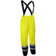 Pantalon a bretelles Haute Visibilité PIVA Jaune Espace Emballage