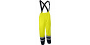 Pantalon a bretelles Haute Visibilité PIVA Jaune Espace Emballage