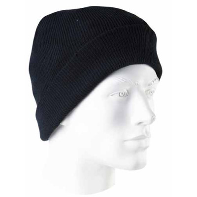 Bonnet tricoté thinsulate Bleu Marine Espace Emballage