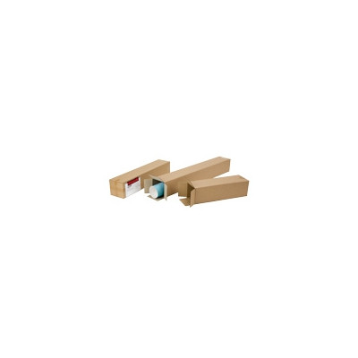 Tubes carton carrés 100x100x1000 Espace Emballage