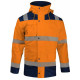 Parka haute visibilite 5 en 1 Orange PARIMO EPI Espace Emballage