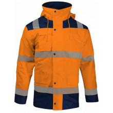 Parka haute visibilite 5 en 1 Orange PARIMO EPI Espace Emballage
