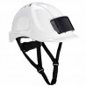 Casque de chantier avec porte badge EPI Espace Emballage