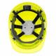 Casque de chantier avec porte badge EPI Espace Emballage