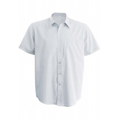 Chemise mc coton blanc S