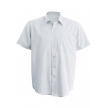 Chemise mc coton blanc XL