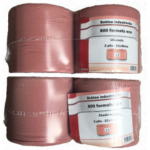Bobine ouate chamois 800 fts 2 plis 22x30